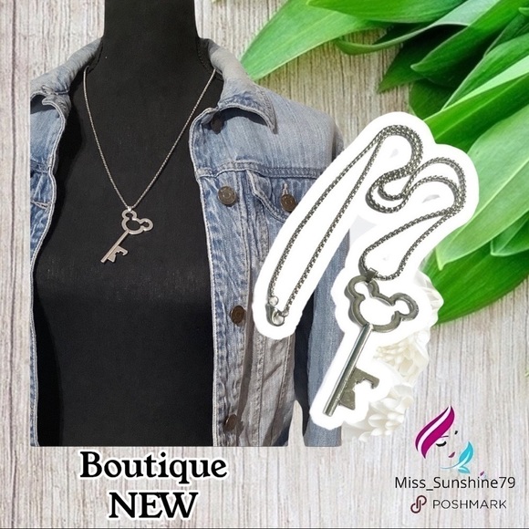 Jesse’s Boutique Jewelry - Boutique - unique rare Mickey Mouse KEY necklace
